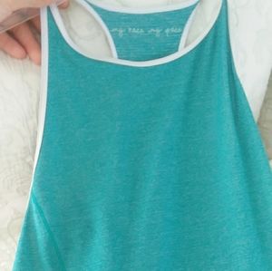 Lululemon athletica top my race my pace deep